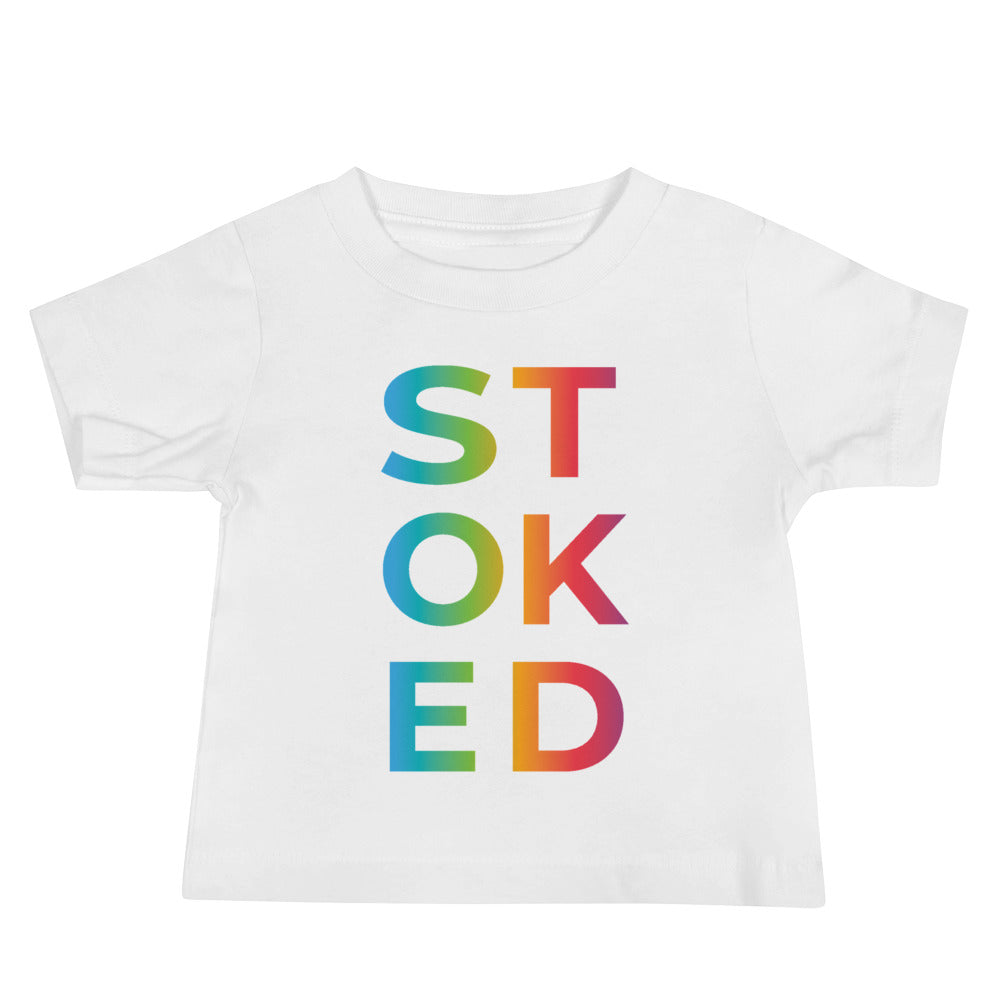 STOKED Rainbow Baby Tee image 2
