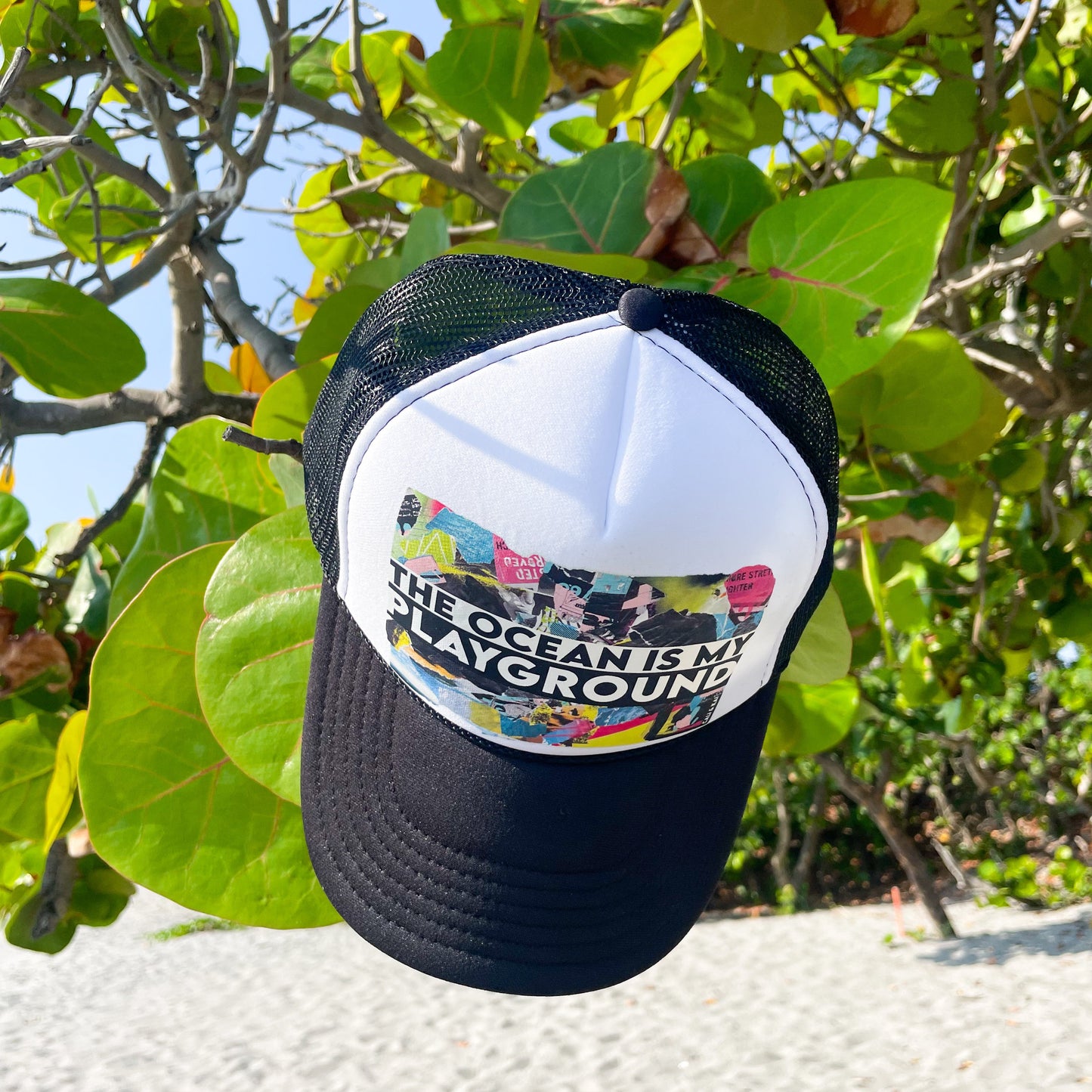 Ocean Is My Playground - Foam Trucker - Kids & Adult image 5