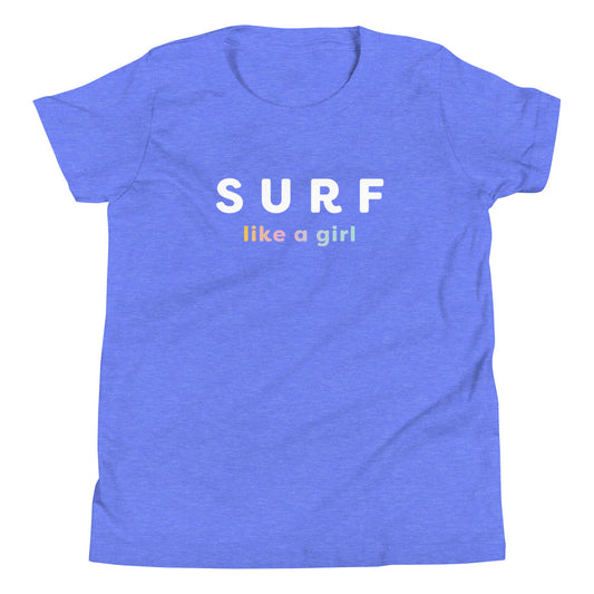 Surf Like A Girl Big Grom Tee image 1