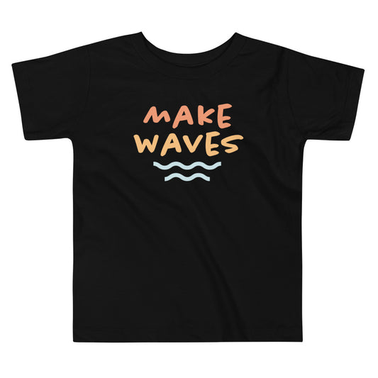 Make Waves Toddler Tee image 1