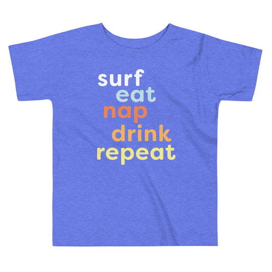 Surf Repeat Toddler Tee image 1