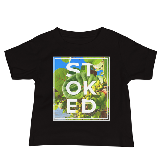 Stoked Sea Grape Baby Tee