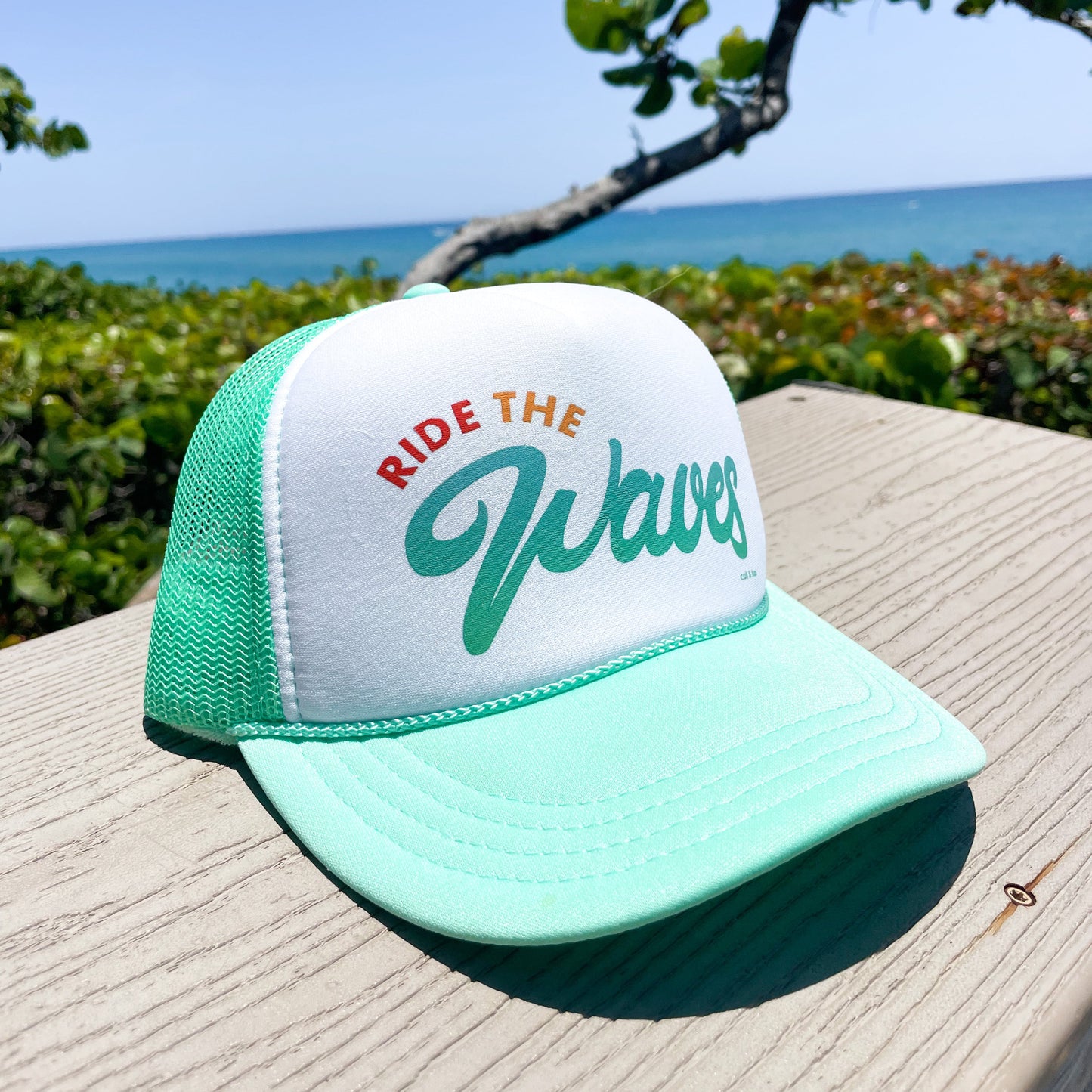 Ride The Waves - Kids Foam Trucker image 1