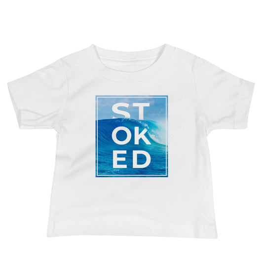 Stoked Wave Baby Tee image 1