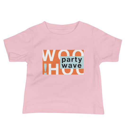 Woohoo! Party Wave Baby Tee image 1