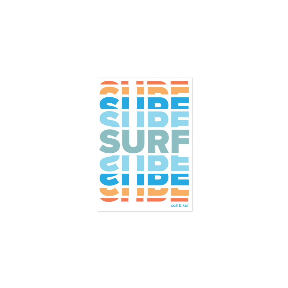 Surf Type Sticker image 0
