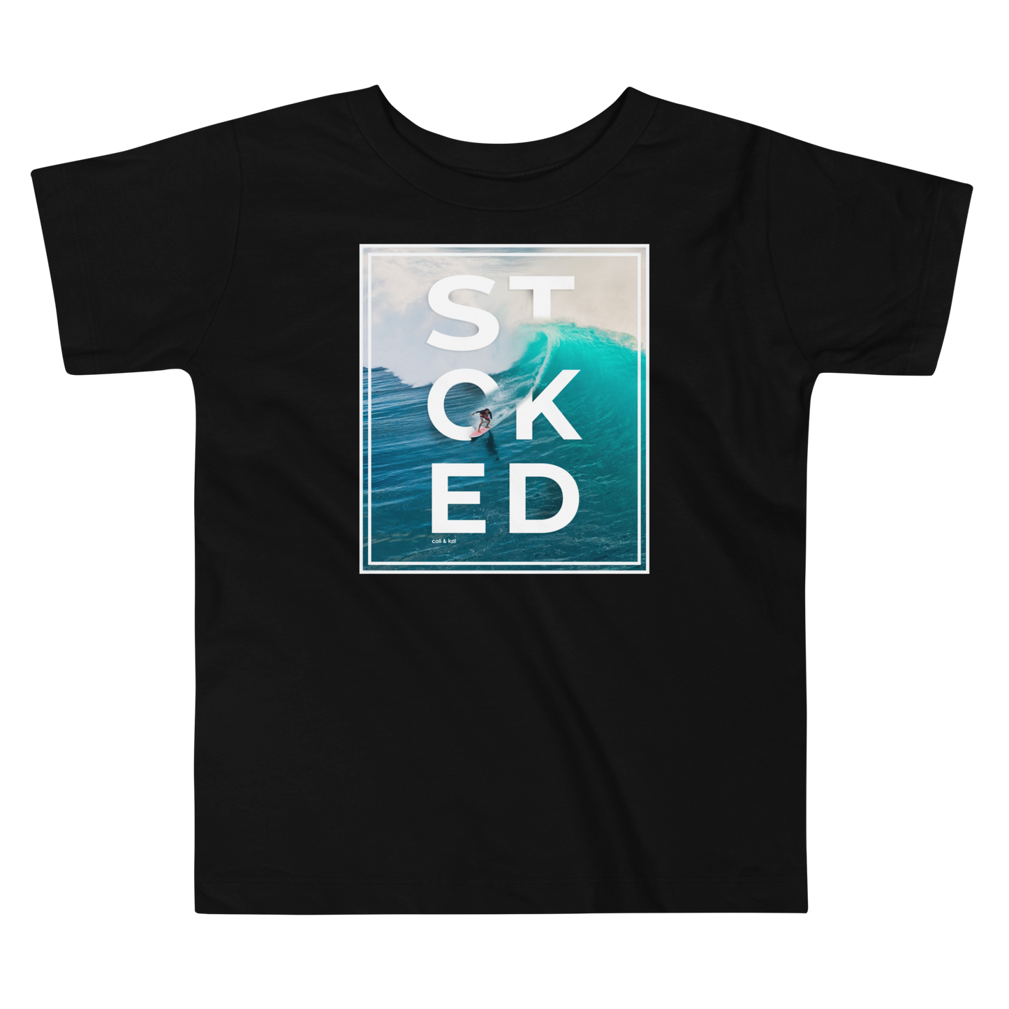 Stoked Surfer Toddler Tee