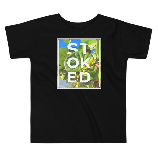 Stoked Sea Grape Toddler Tee