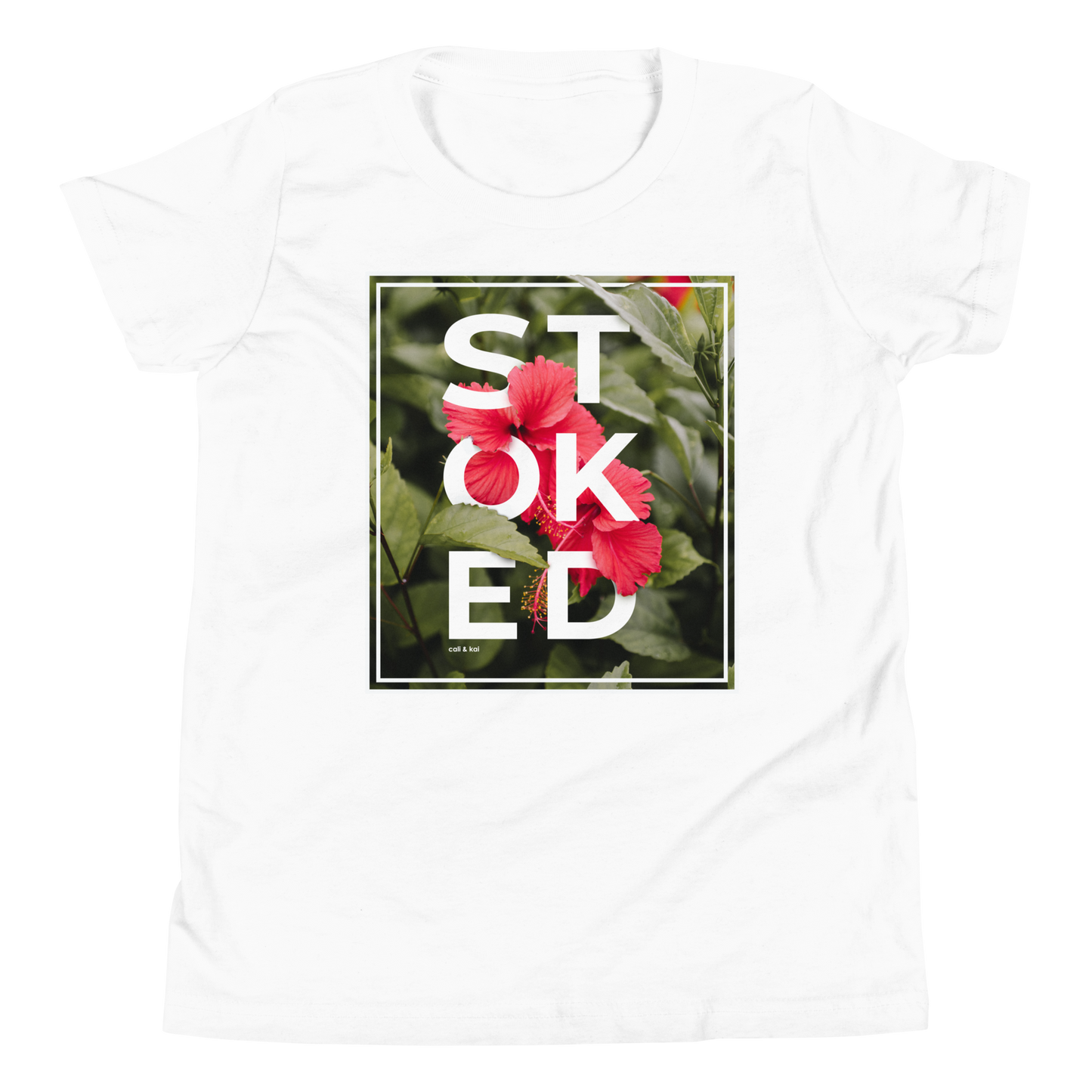 STOKED Hibiscus - Big Grom Tee