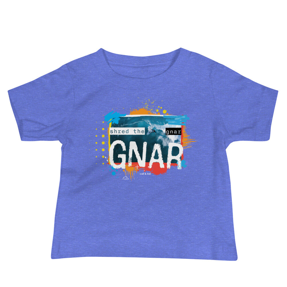 Shred The Gnar Baby Tee image 0