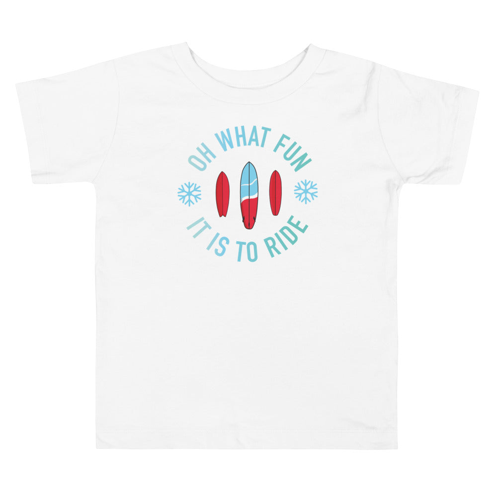 Oh What Fun Toddler Tee image 1