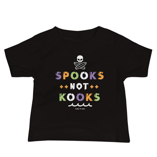 Spooks not Kooks Skully - Baby Tee image 0