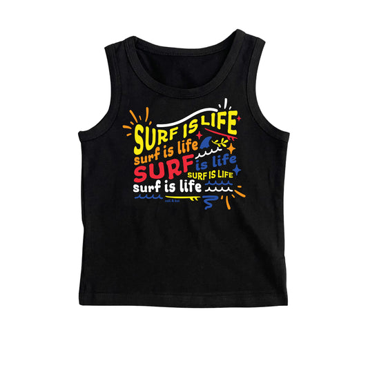 Surf Is Life Collage - Tank Top image 1