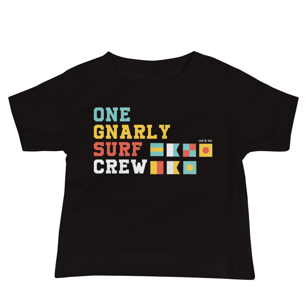 One Gnarly Surf Crew 2.0 - Baby Tee image 0