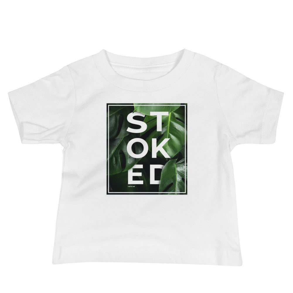 Stoked Palm Baby Tee image 0