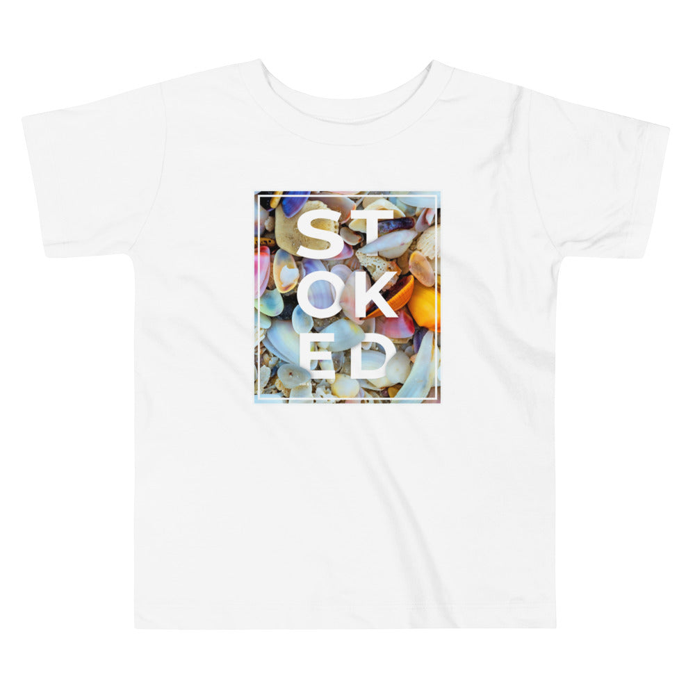 STOKED Shells - Toddler Tee image 0