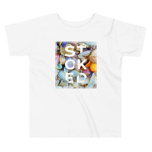 STOKED Shells - Toddler Tee image 0