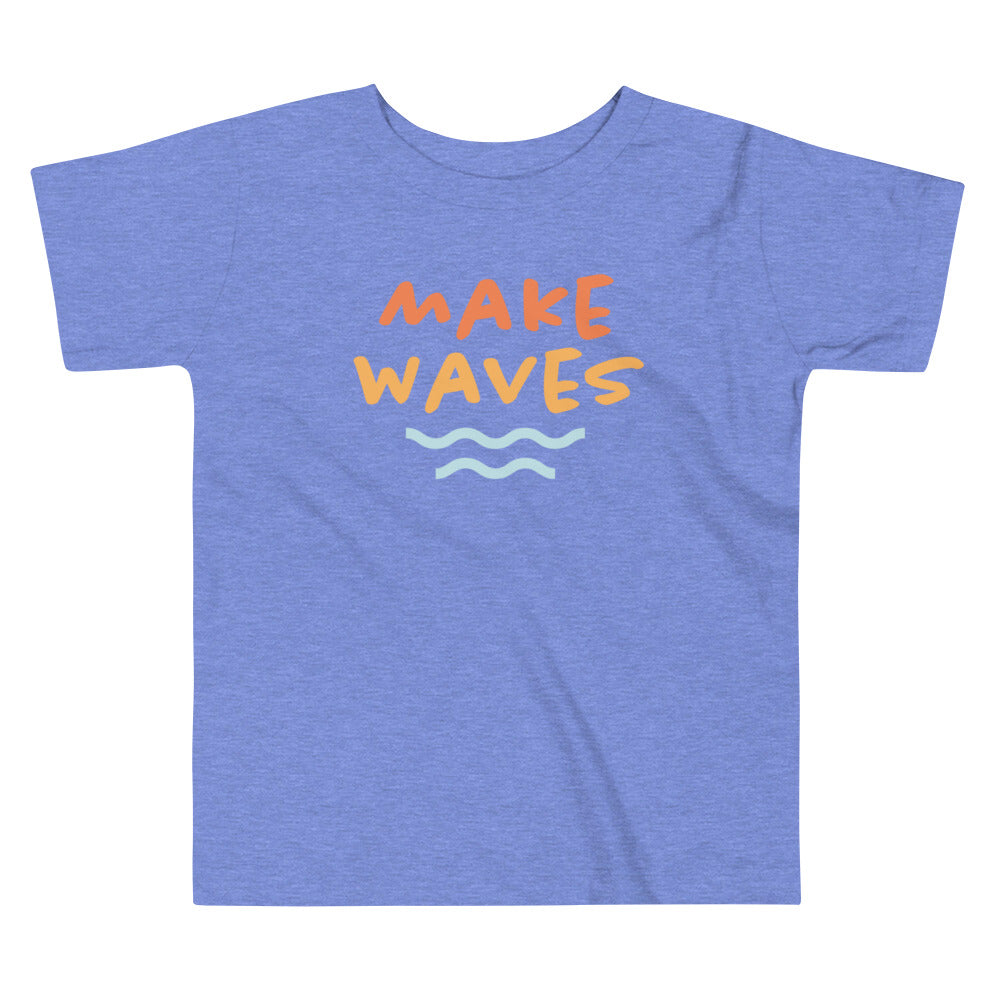 Make Waves Toddler Tee image 2