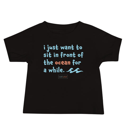 The Ocean Baby Tee image 1