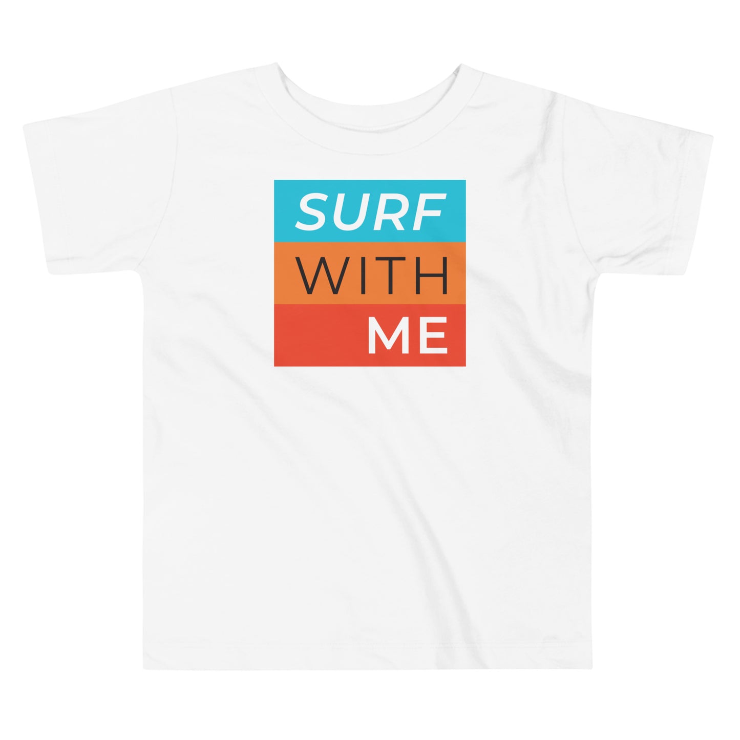 Surf With Me - Toddler Tee image 0
