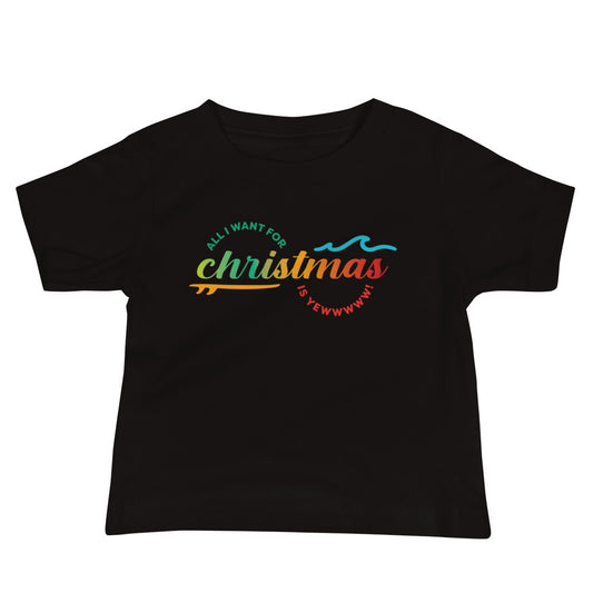 Yewww Christmas Baby Tee image 1