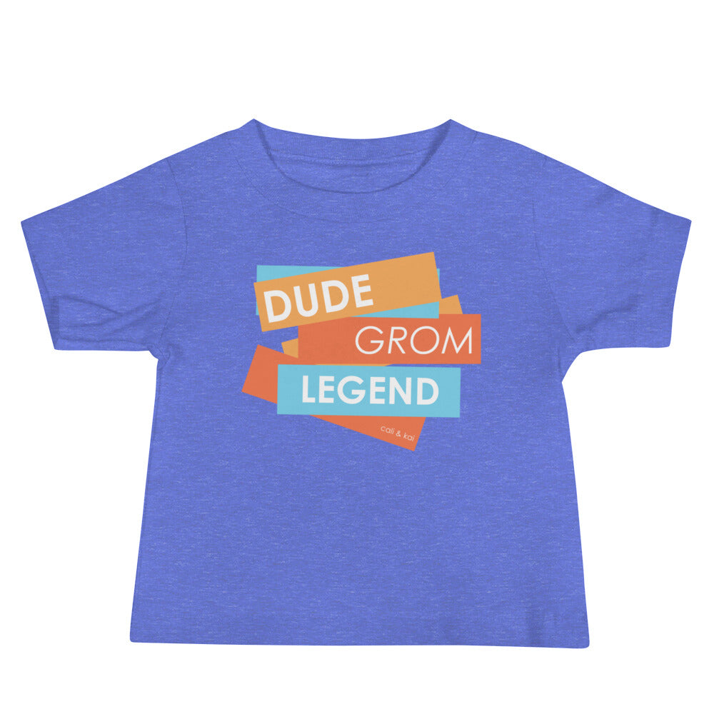 Dude Grom Legend Baby Tee image 1
