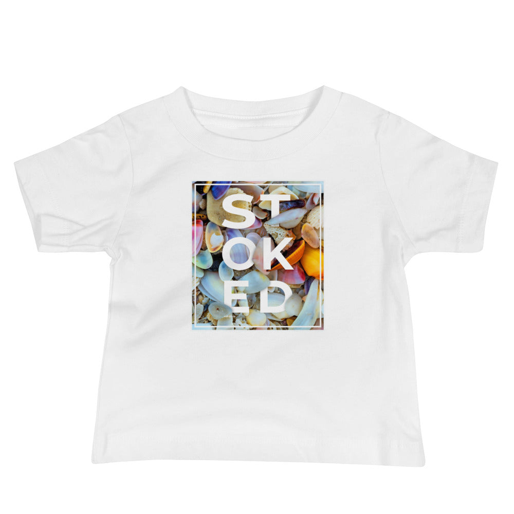 STOKED Shells - Baby Tee image 0