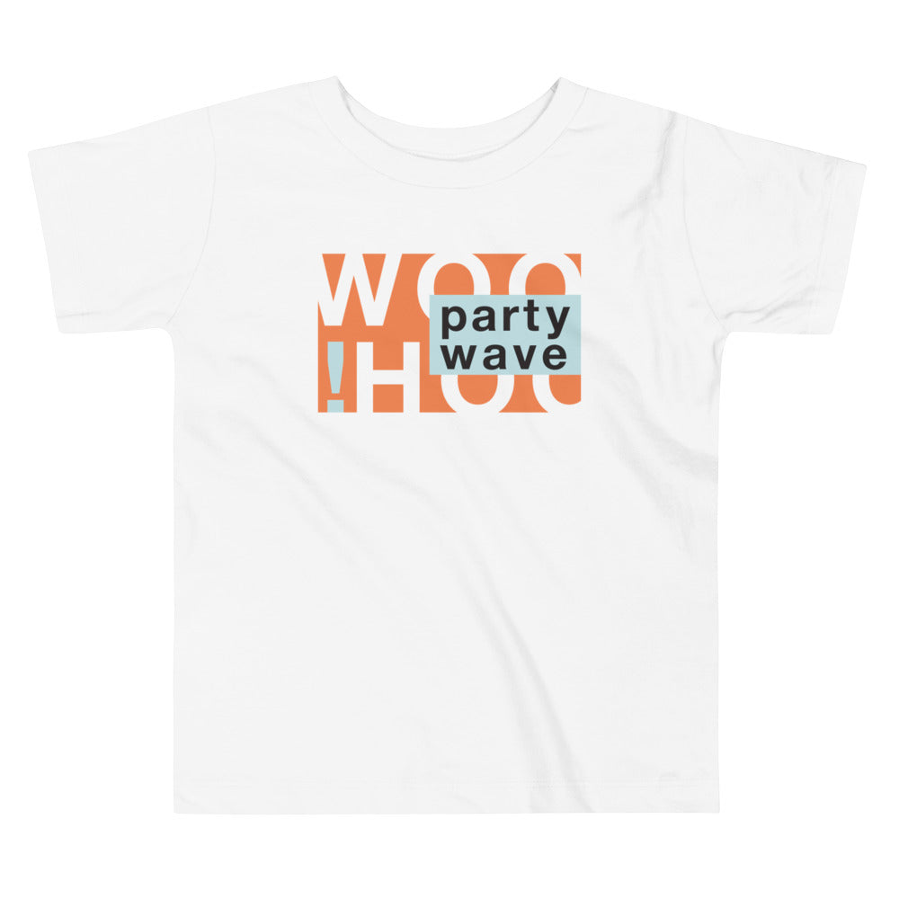 Woohoo! Party Wave Toddler Tee  image 0