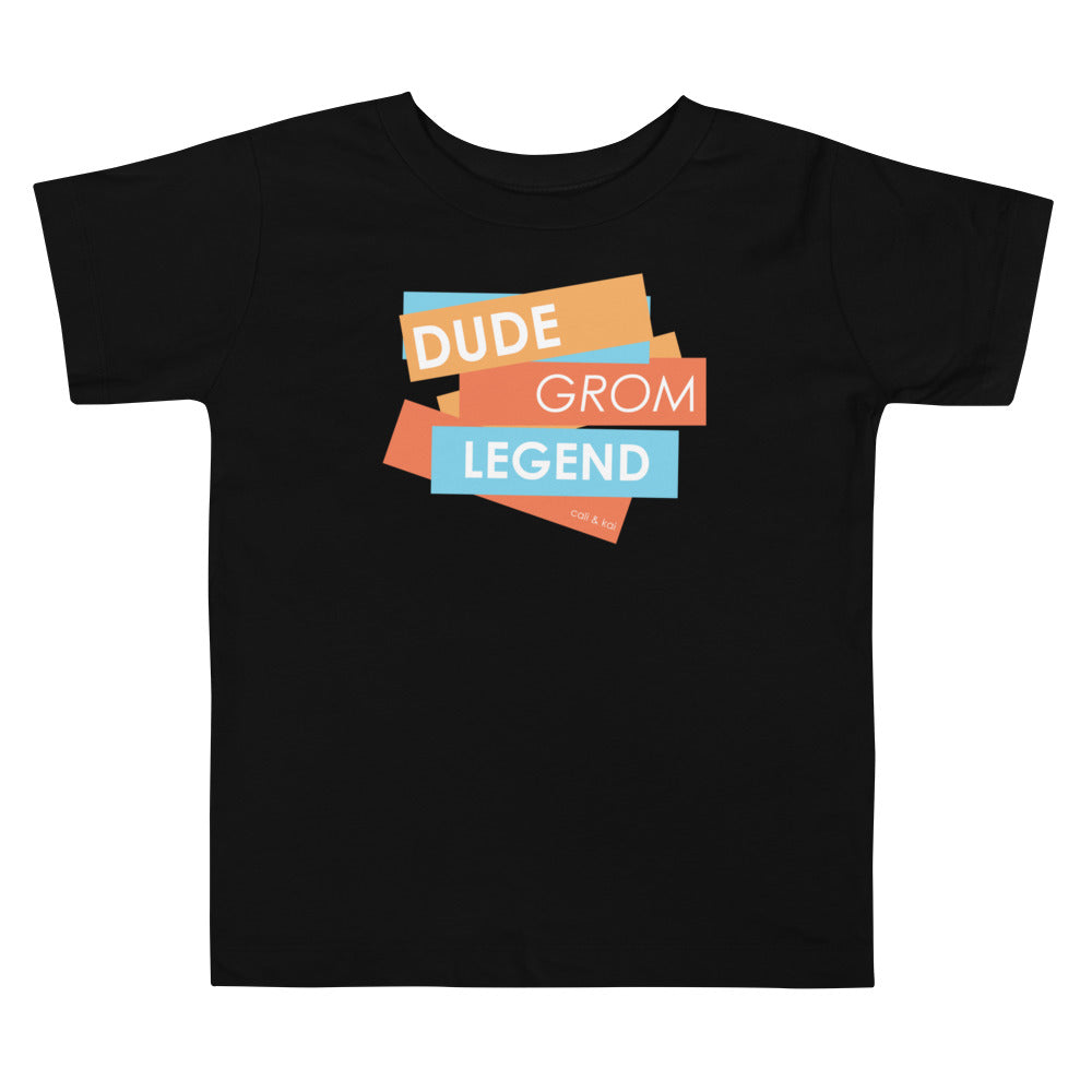 Dude Grom Legend Toddler Tee image 0