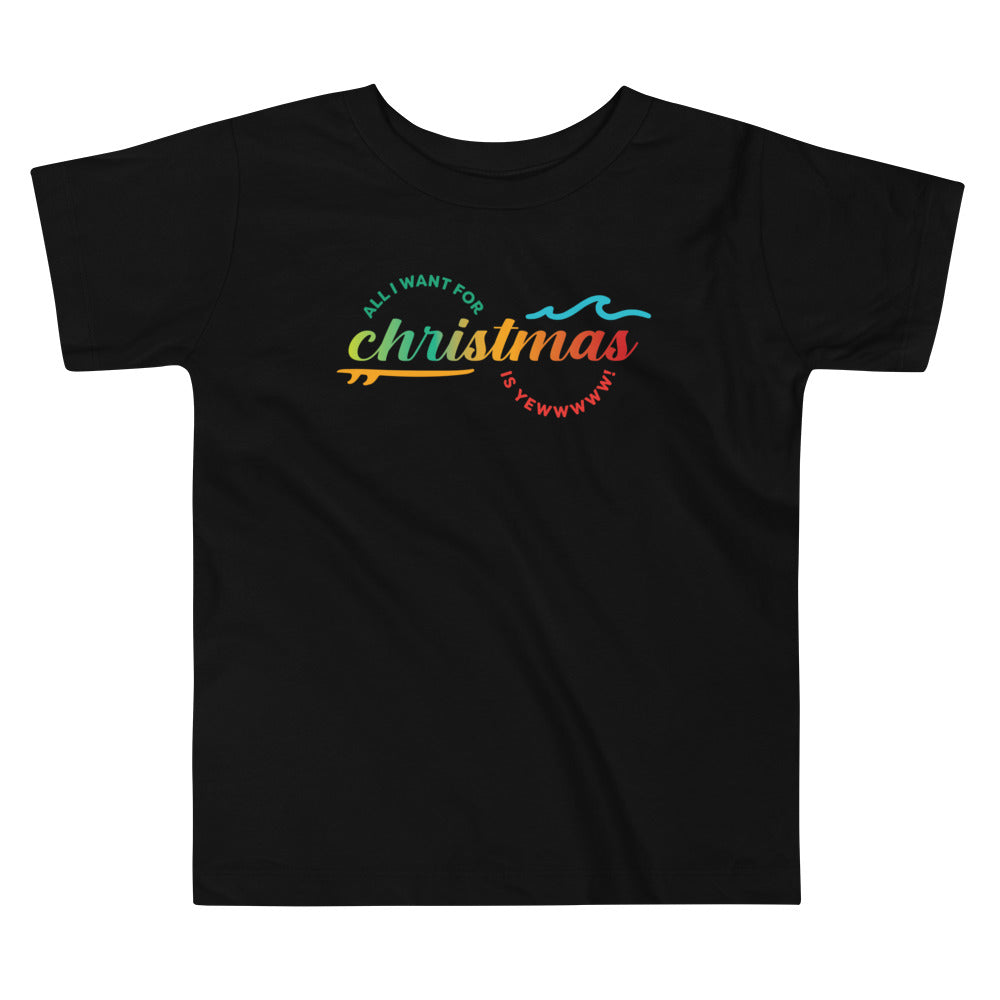 Yewww Christmas Toddler Tee image 0