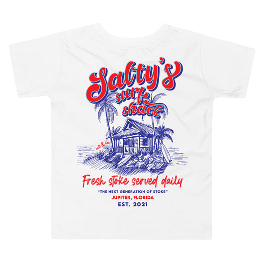 Salty's Surf Shack - Toddler Tee image 0