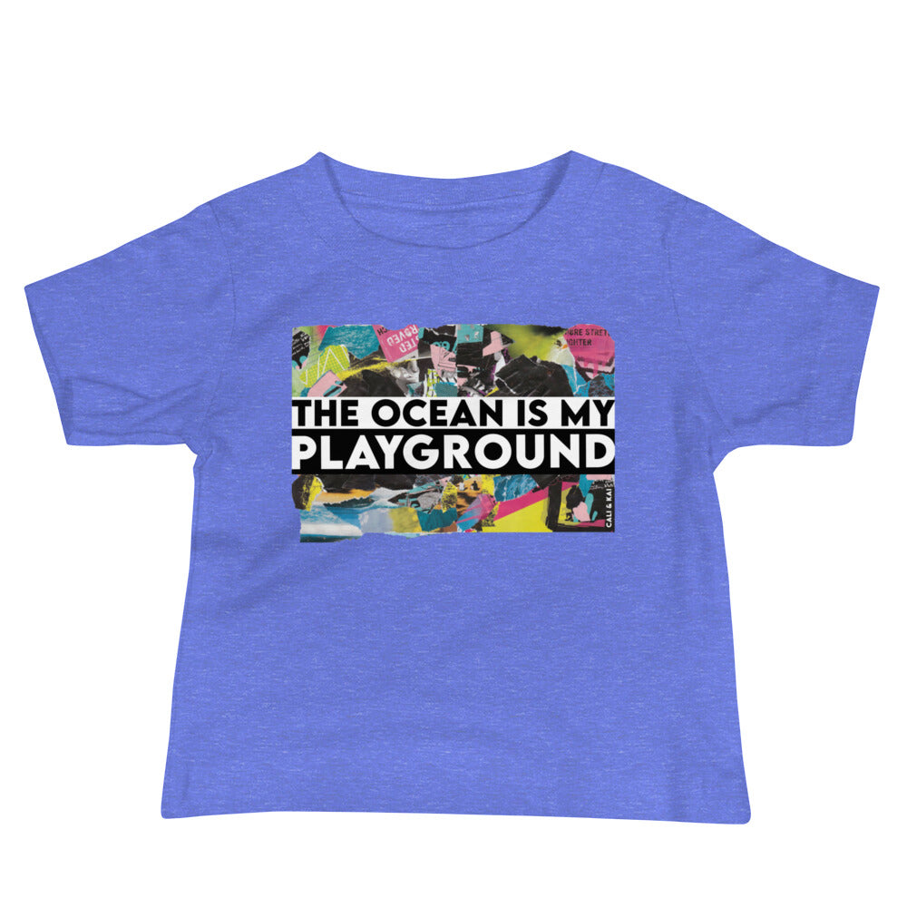 Ocean Is My Playground - Baby Tee image 0