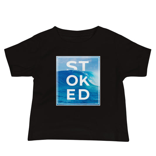 Stoked Wave Baby Tee image 0