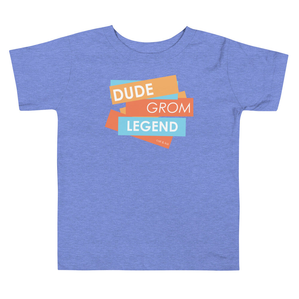 Dude Grom Legend Toddler Tee image 1