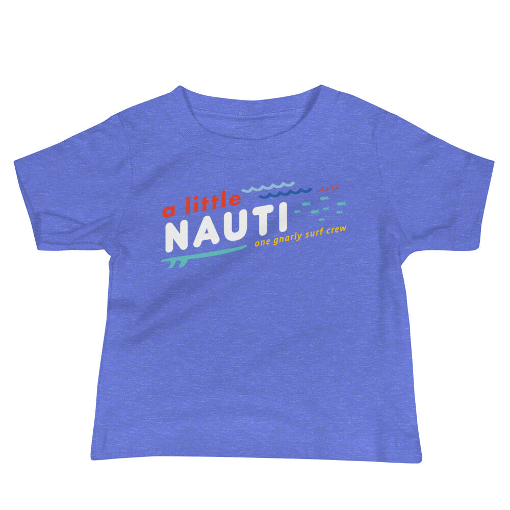 A Little Nauti - Baby Tee image 1