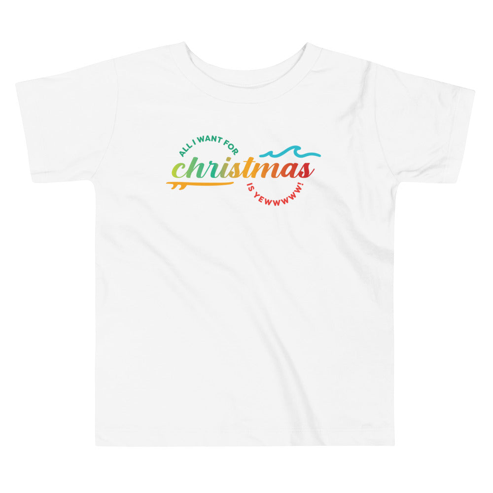 Yewww Christmas Toddler Tee image 1