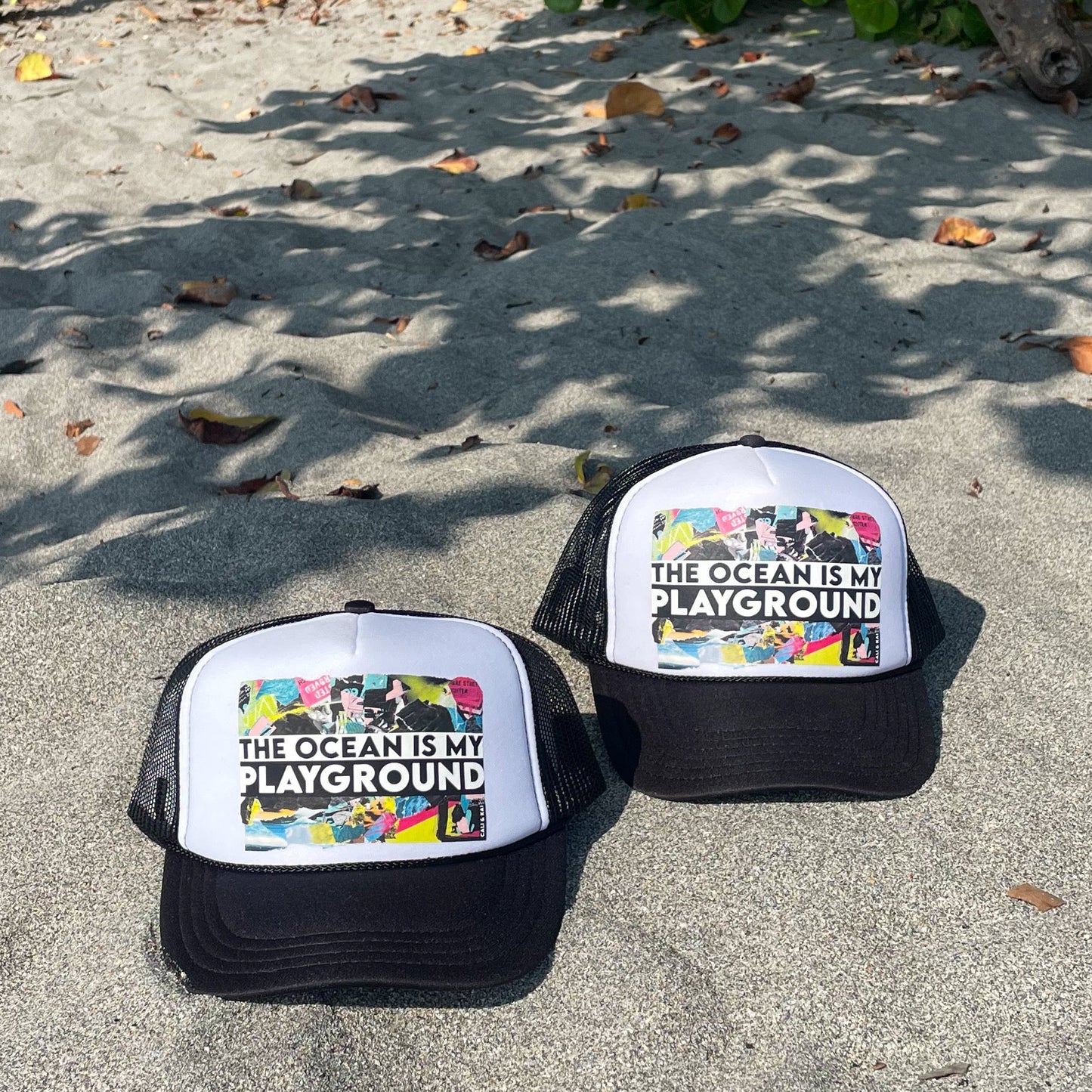 Ocean Is My Playground - Foam Trucker - Kids & Adult image 2