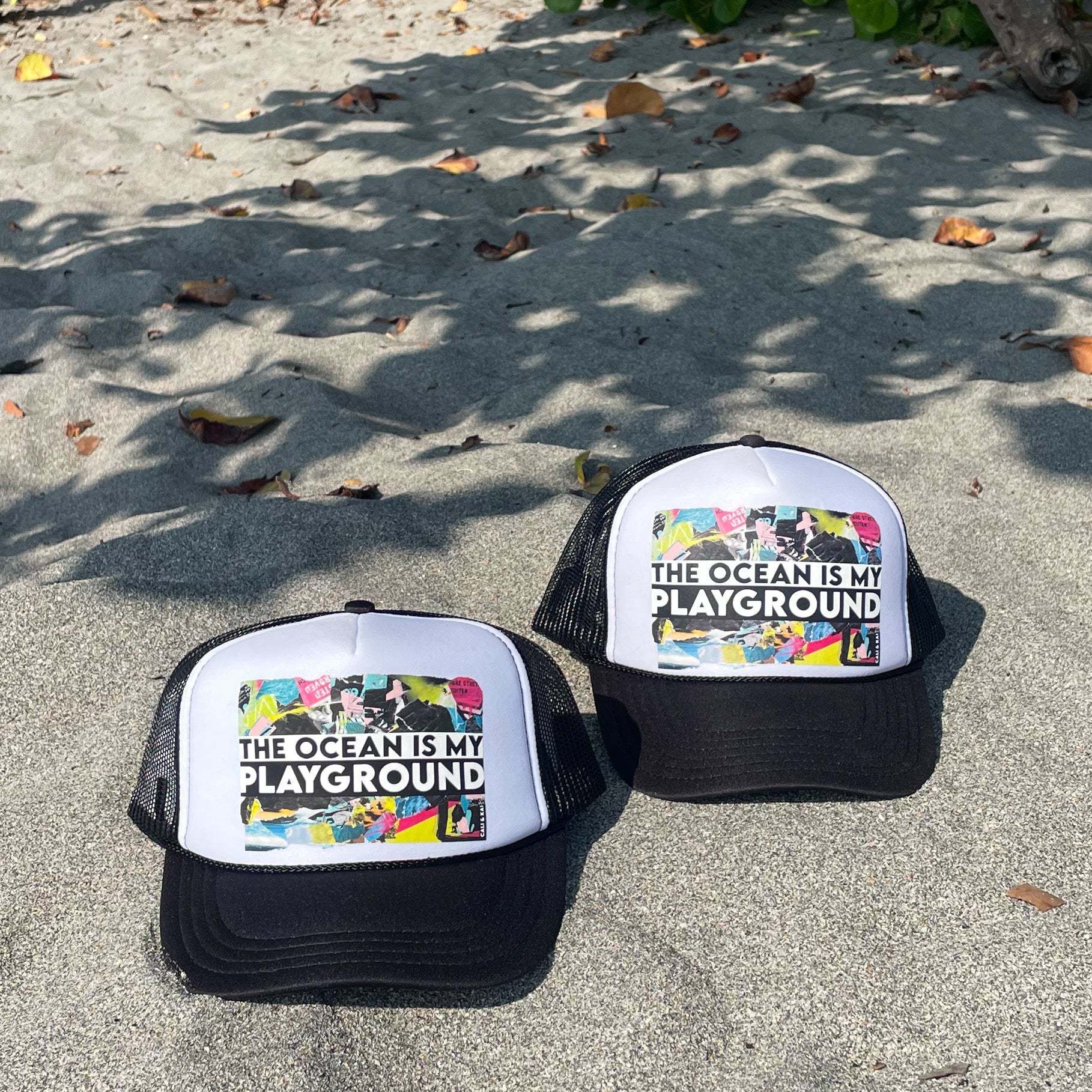 Ocean Is My Playground - Foam Trucker - Kids & Adult image 2