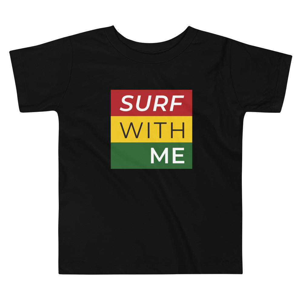 Surf With Me Reggae - Toddler Tee image 0