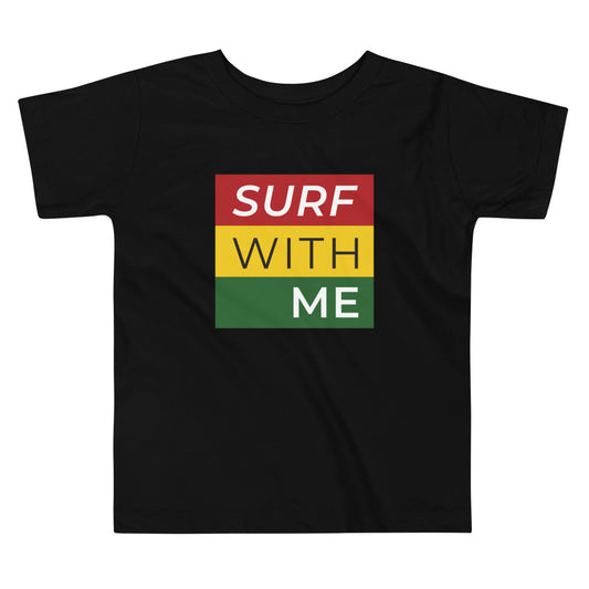 Surf With Me Reggae - Toddler Tee image 0