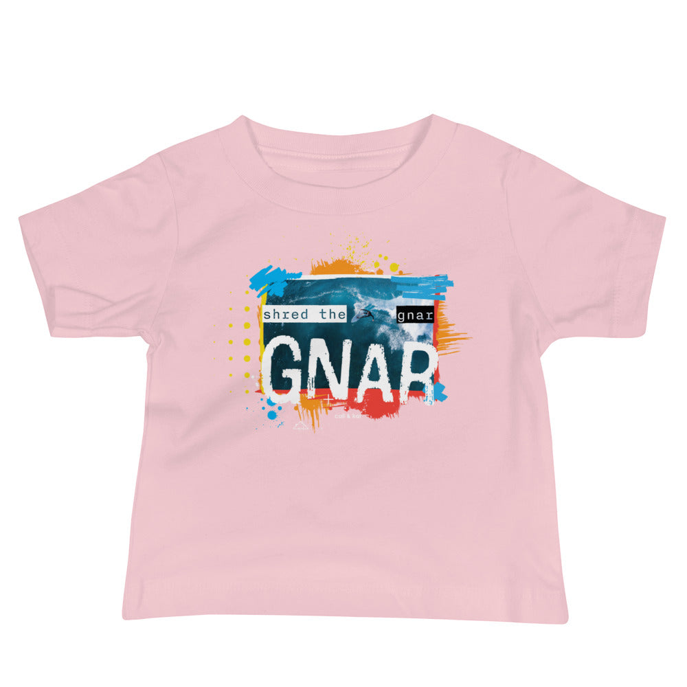 Shred The Gnar Baby Tee image 2
