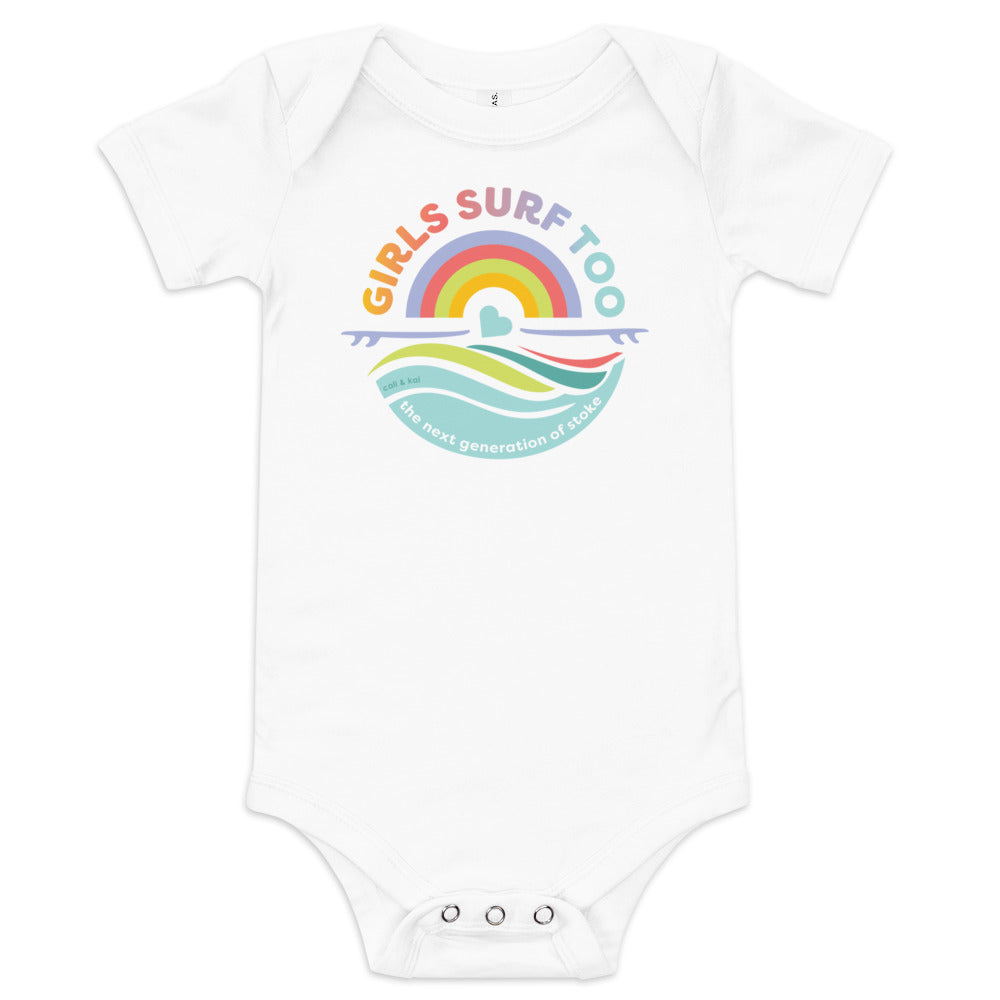 Girls Surf Too Bodysuit image 3