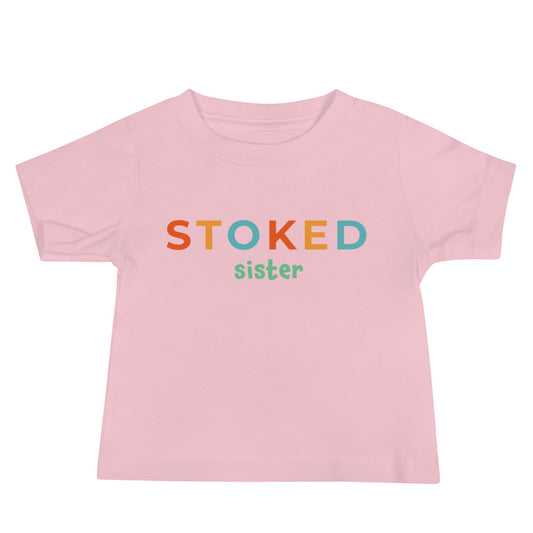 STOKED Sister Baby Tee image 0