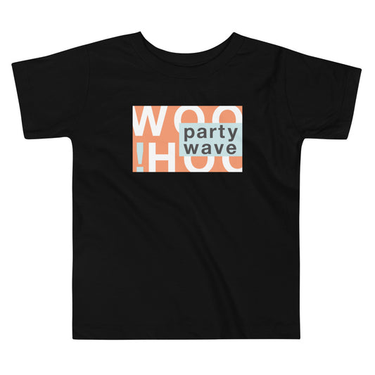 Woohoo! Party Wave Toddler Tee  image 1