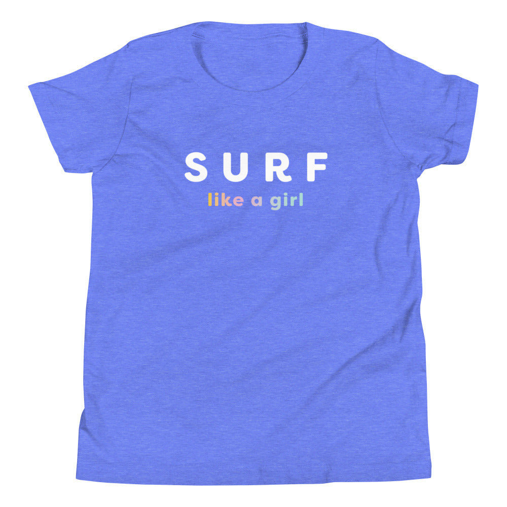 Surf Like A Girl Big Grom Tee image 1