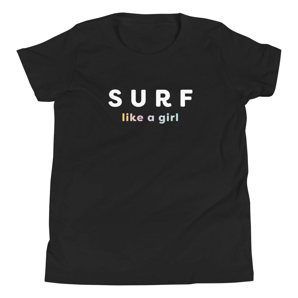 Surf Like A Girl Big Grom Tee image 0