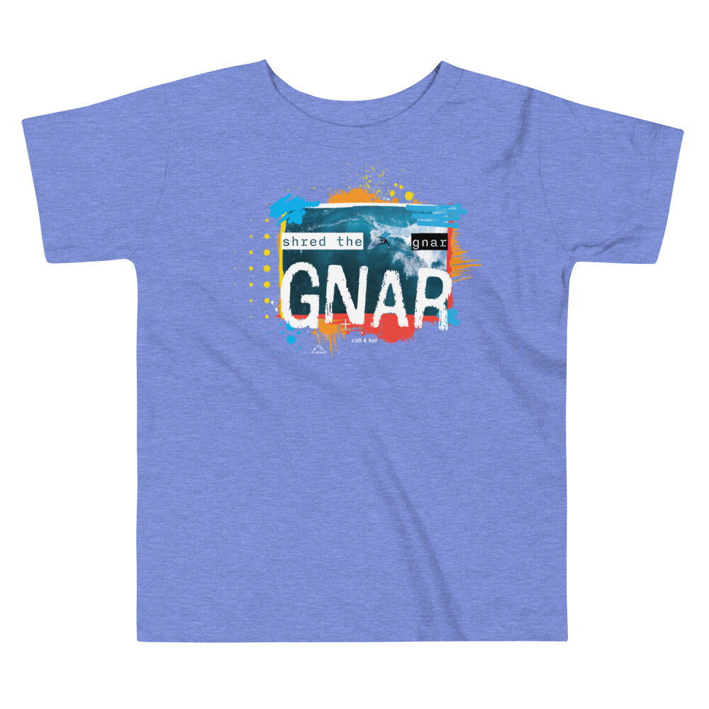 Shred The Gnar Toddler Tee image 1