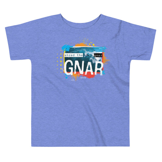 Shred The Gnar Toddler Tee image 1