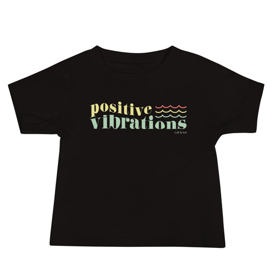 Positive Vibes Baby Tee image 0