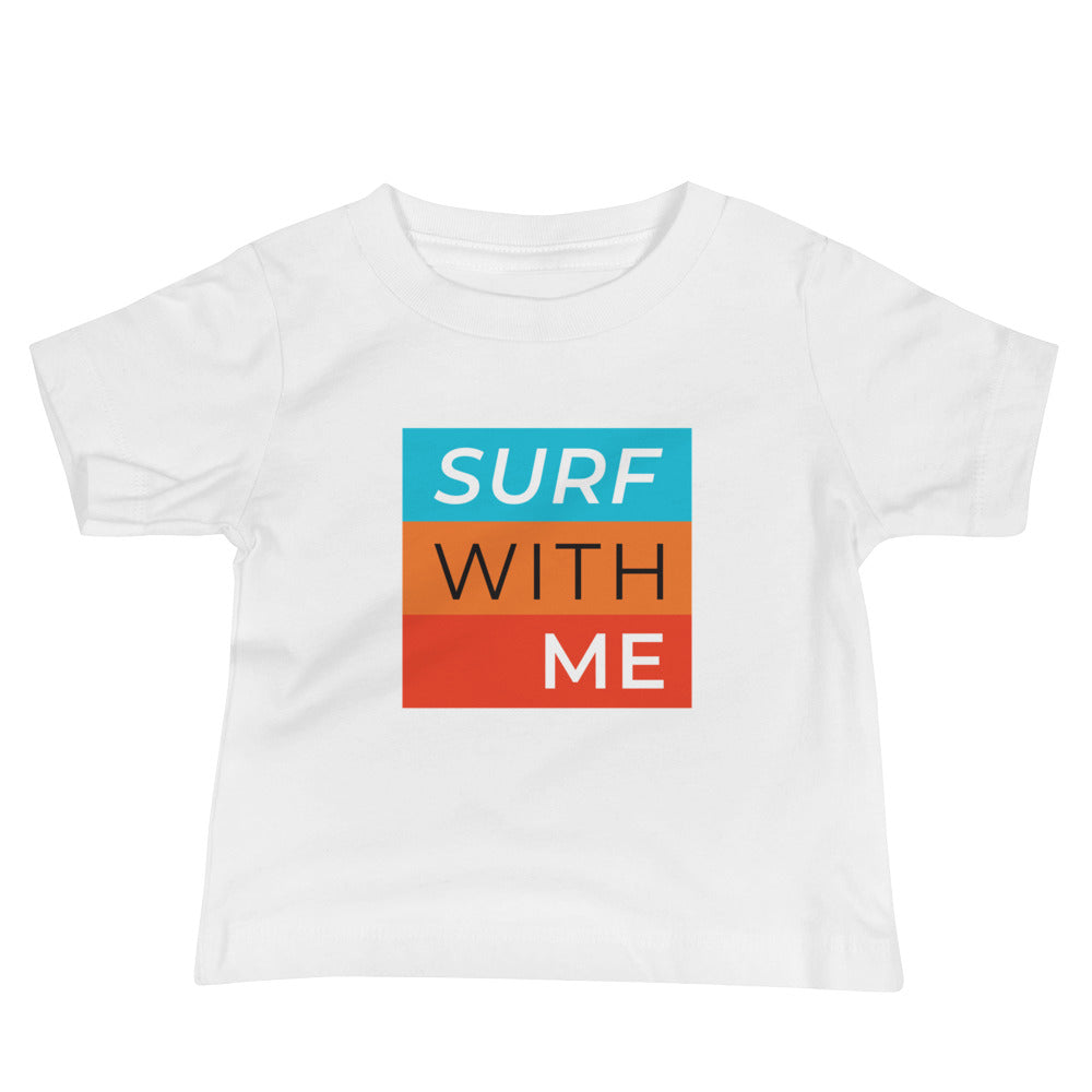 Surf With Me - Baby Tee image 2